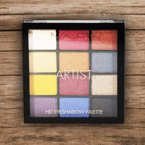 ME-ON 12 Shades HD Eyeshadow Palette – 03 | Highly Pigmented | High Coverage | Illuminating Colour | Blendable | Long Lasting