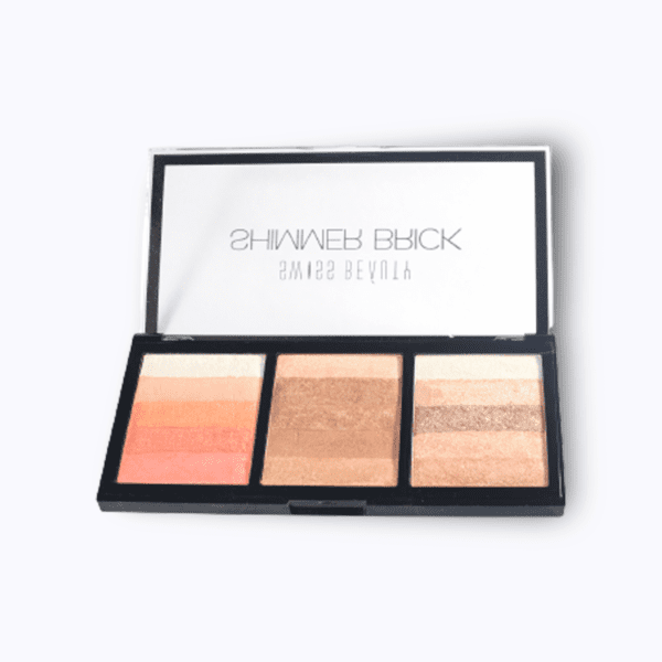 swiss beauty highlighter palette 15 shades