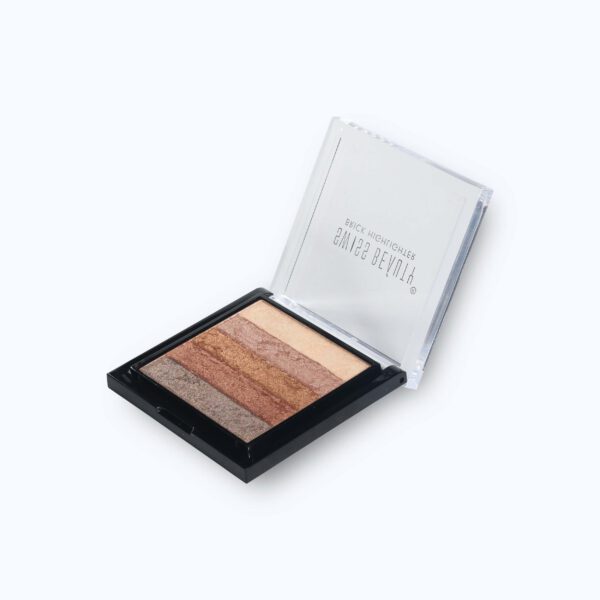 swiss beauty 5 shades brick highlighter