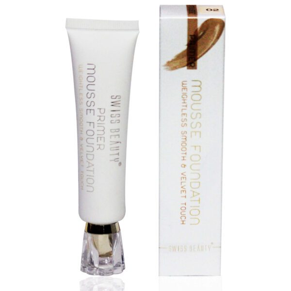 swiss beauty primer mousse foundation