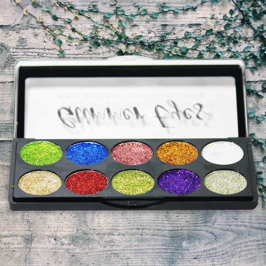 meon glitter eyeshadow palette