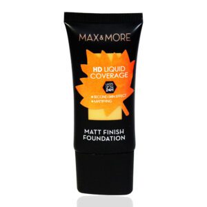 MAX & More Matt Finish HD Coverage Foundation