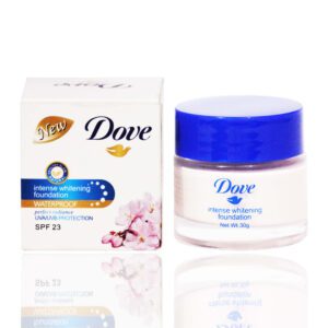 Dove SPF 23 Waterproof Intense Whitening Foundation for Oily Skin