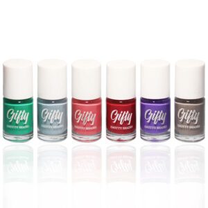 Pack of 6 Nail Polish by Gifty