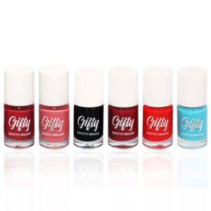 Gifty Combo of 6 Nail Polish for Women