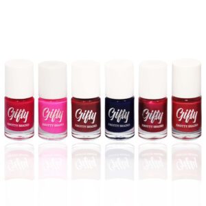 Gifty 6 Shades Combo Nail Paint for Women