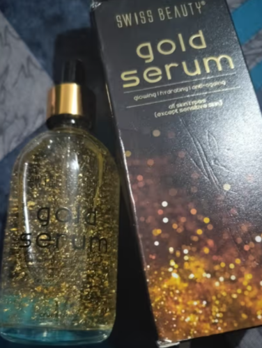 Swiss Beauty Face Glow Gold Serum |  Glowing | Hydrating | Anti-Ageing | 100ml photo review