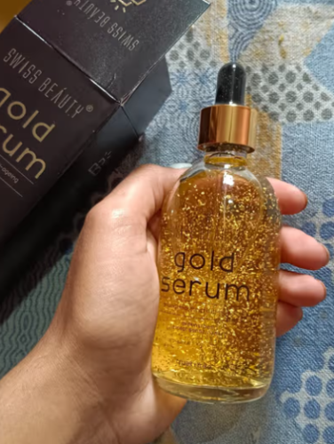 Swiss Beauty Face Glow Gold Serum |  Glowing | Hydrating | Anti-Ageing | 100ml photo review