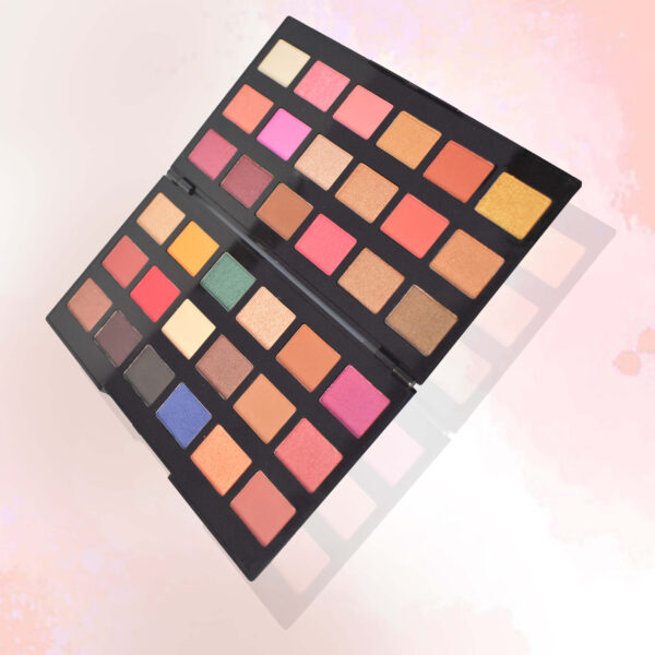 swiss beauty 36 color shimmer eyeshadow palette