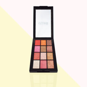 Swiss Beauty 12 Shades Velvet Eyeshadow Palette