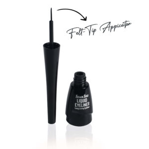 Seven Seas Long-Lasting Smudge Proof Liquid Eyeliner 3ml [Black]