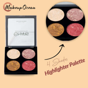 MARS 4 Shades Baked Highlighter Palette – 03