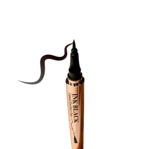 MARS Strong Black Liquid Ink Eyeliner [Water-Resistant] Felt-Tip Applicator