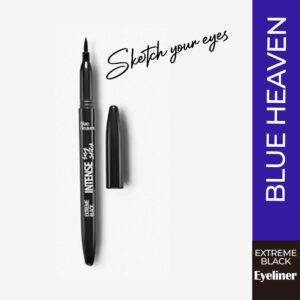 Blue Heaven Intense Black Easy Sketch Eyeliner {Matte Finish} 1ml