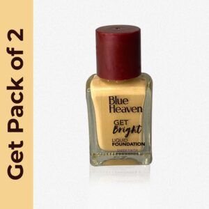 Blue Heaven Get Bright Liquid Signature Foundation {Natural – 2N} | Pack of 2