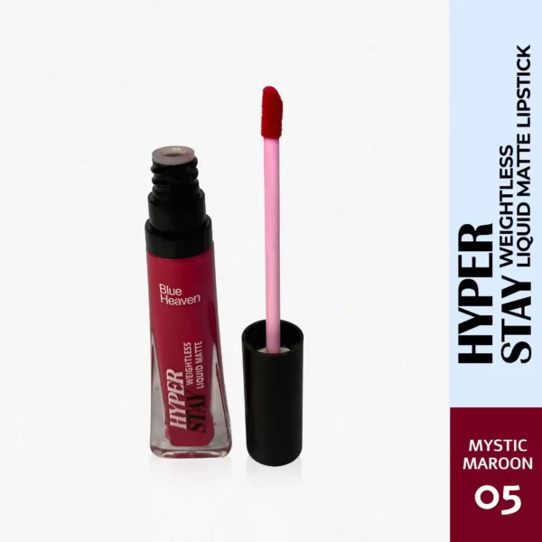 blue heaven hyper stay mystic maroon lipstick