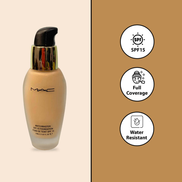 mac spf 15 foundation