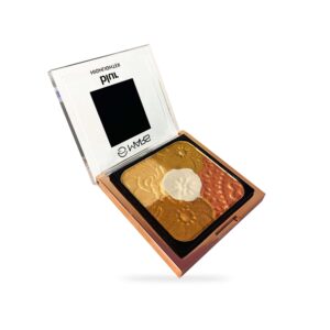 MARS 5-in-1 Visible Lift Blur Blusher Palette – 04 Natural Metallic Glow