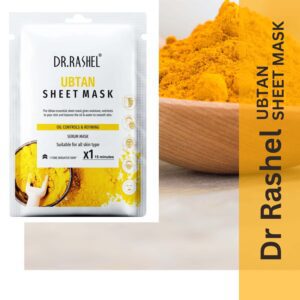 Dr. Rashel Ubtan Serum Sheet Mask with Serum | {Pack of 3} | Hydrate & Nourish Skin