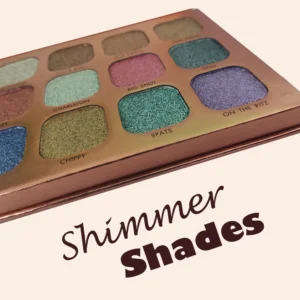 ME-ON PHOTOFACE Diamond Eyeshadow Palette – 002 | 18 Colors | Shimmer Shades | Natural Look | 27g